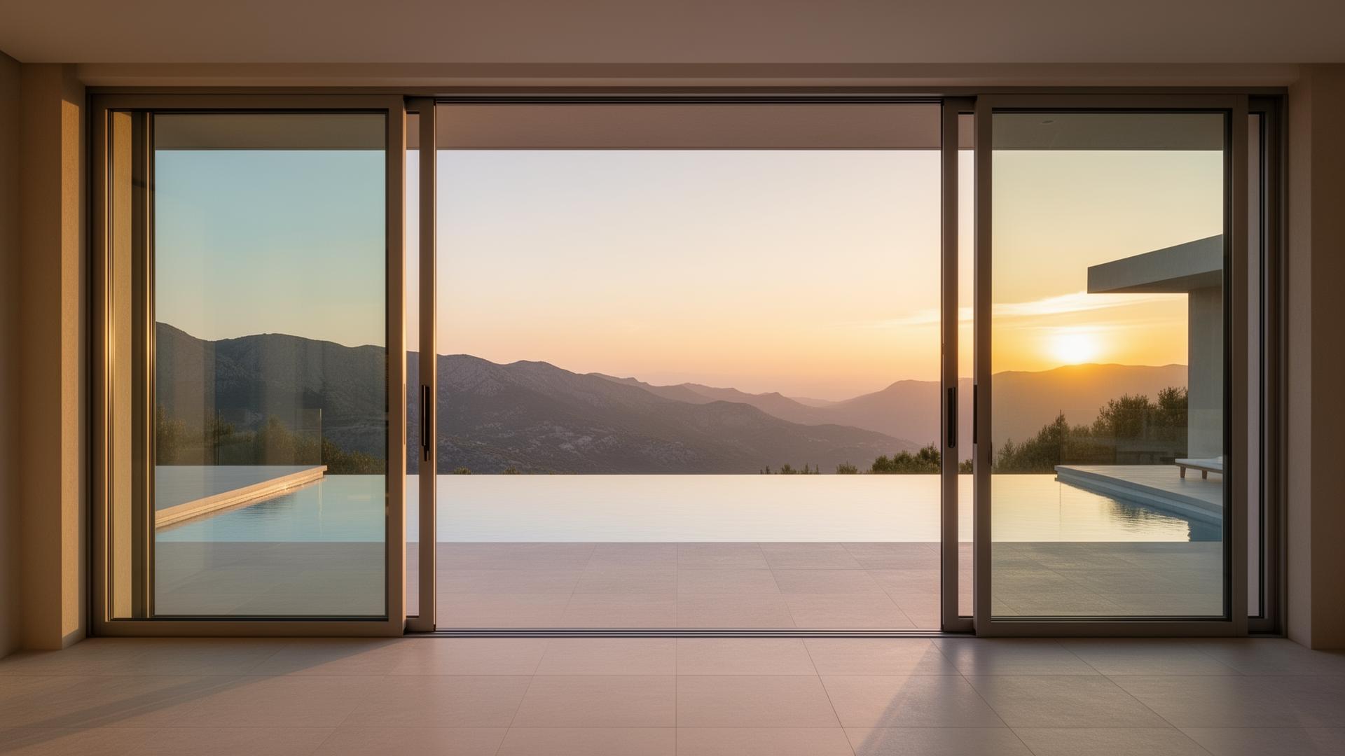 Sliding patio door system